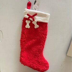 Dog Christmas Stocking NWT